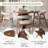 31.5" Small Round Dining Table