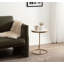 Table d'appoint en marbre Luxe Halo