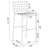 Casilde Leather Counter Stool-659811775