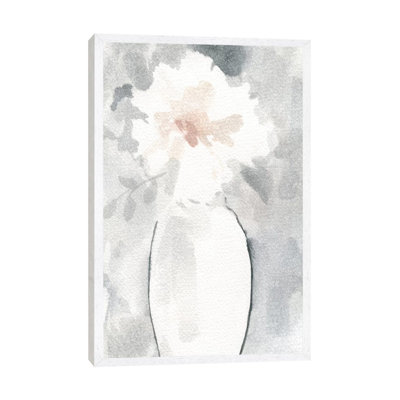 Silver Blush I by Carol Robinson - Painting on Canvas