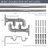 Shongopovi Metal Adjustable Double Curtain Rod-739575146-739575147