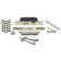 Egg and Dart Interior Mortise Door Knob with Arch Rosette