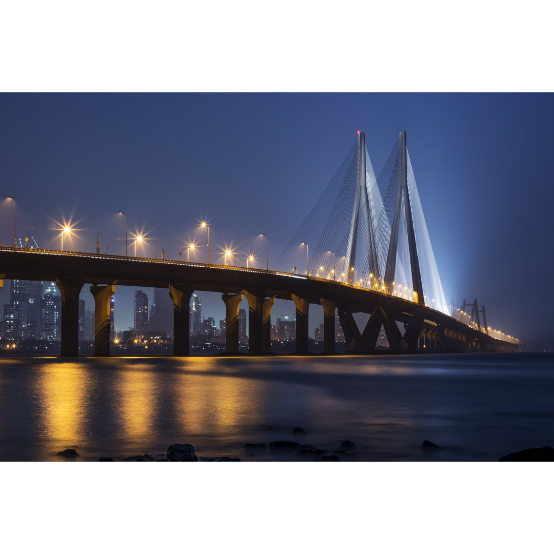 Bandra Worli Sea Link - Kunstdrucke auf Leinwand