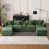 Chenille verte