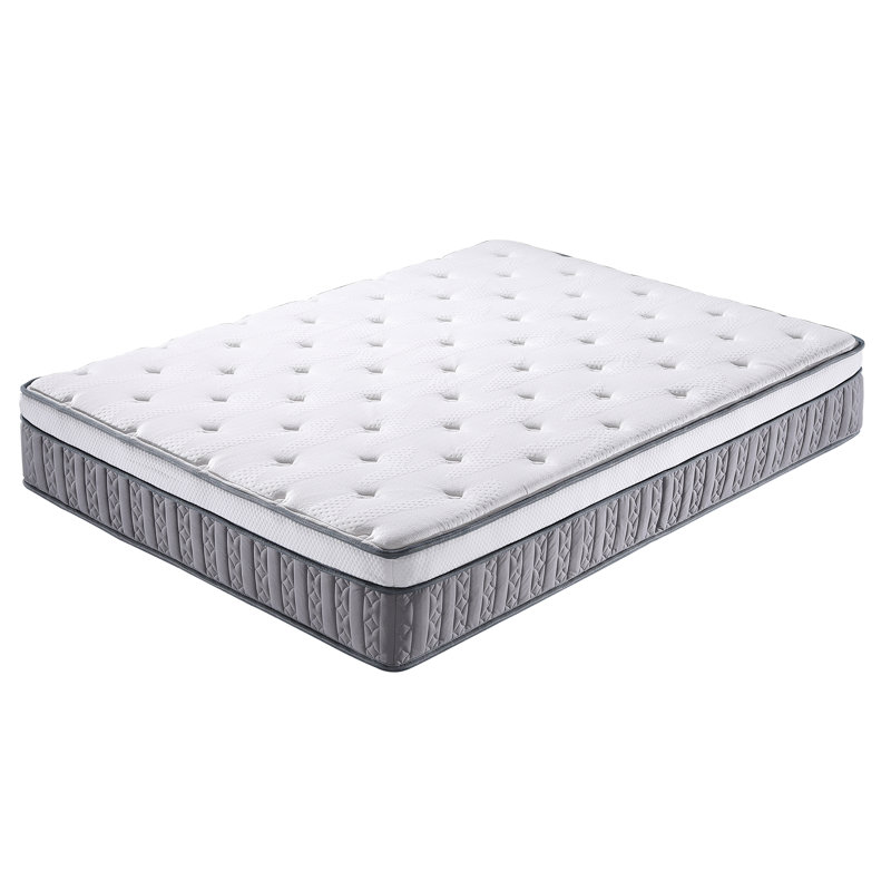 Matelas hybride moelleux 12 po Alwyn Home Gallois, Très grand
