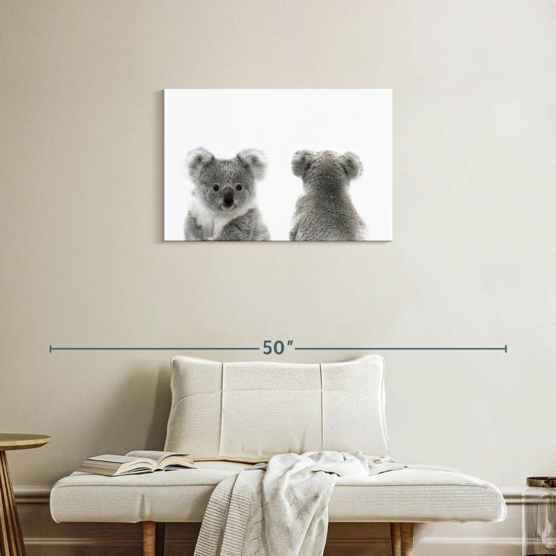 Brampt Koala Front And Back Portrait, 20" H x 30" W