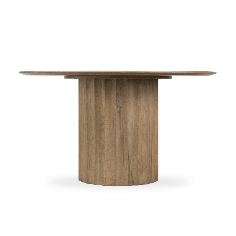 Roussel Dining Table-Natural Matte, Natural Matte