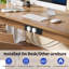 Recessed Power Strip Uk, 2 Way Uk Outlets With Usb C & Usb A Ports, Flush Mount In Desk Power Socket For Office Home Hotel