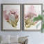 Floraison rose I, toile encadrée de qualité supérieure - prête à être accrochée-1851113652-1851113649