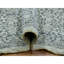 10'x10' Duck White Hand Knotted Undyed Mamluk Dynasty Wool Square Rug 1679357AB2714D60B8E5187ED099521B