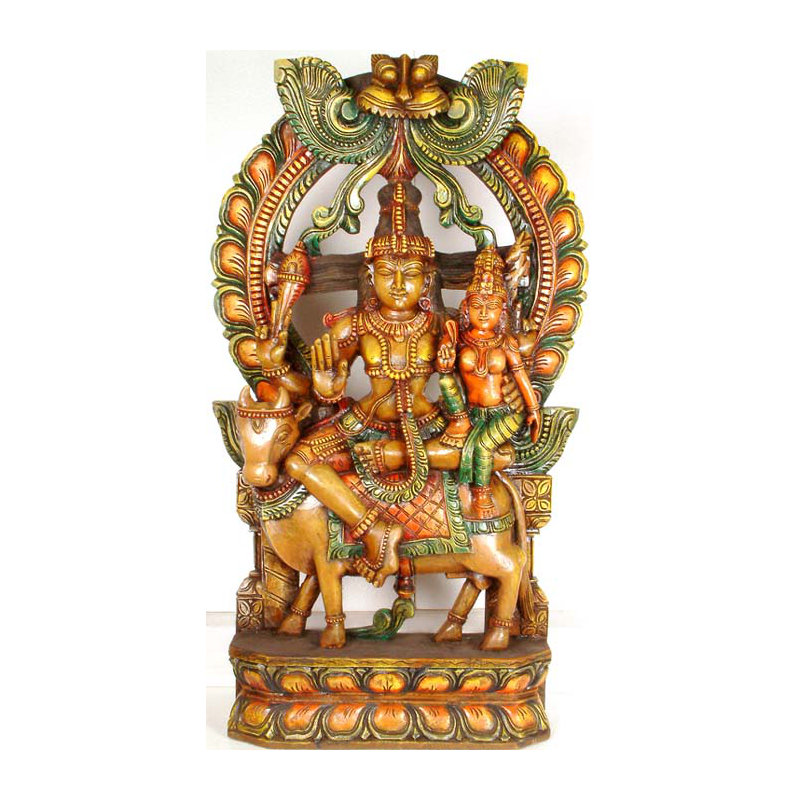 Shiva et Parvati sur Nandi