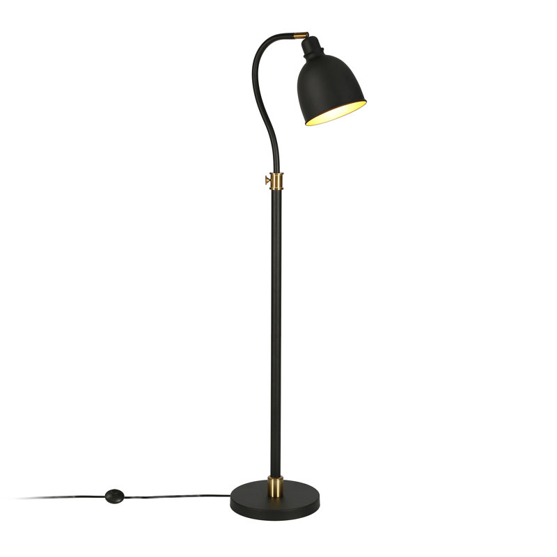 Lampe sur pied 68 "Vincent Vincent, Bronze noirci