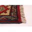 Tapis rouge nouvel âge 3 pi 10 po x 6 pi 5 po Kargahi