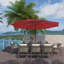 Parasol de marché éclairé 10 pi Shelyn-1415505169