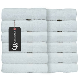 Casabella Luxury Face Towel (Set of 12)
