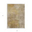5' X 8' Taupe Abstract Washable Indoor Outdoor Area Rug