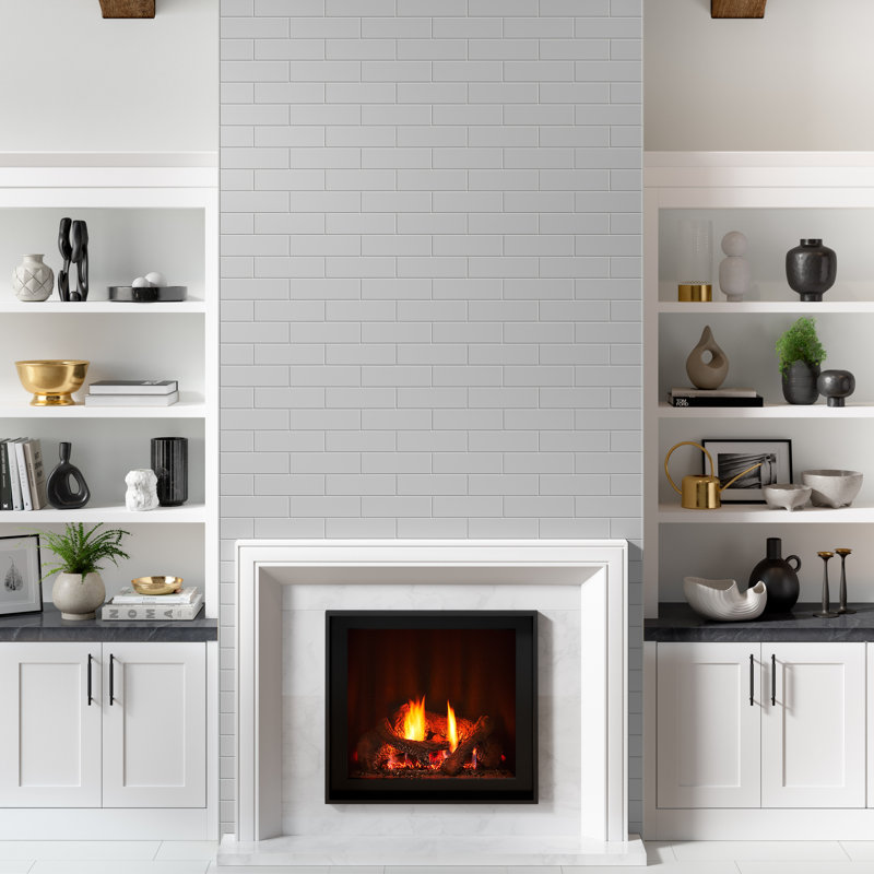 Catch Silicon 3 in. x 12 in. Matte Ceramic Wall Tile (12.15 sq. ft./Case), Gray