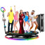 360 Photo Booth Remote Control Automatic Slow Motion Spin Camera Video Booth & Flight Case