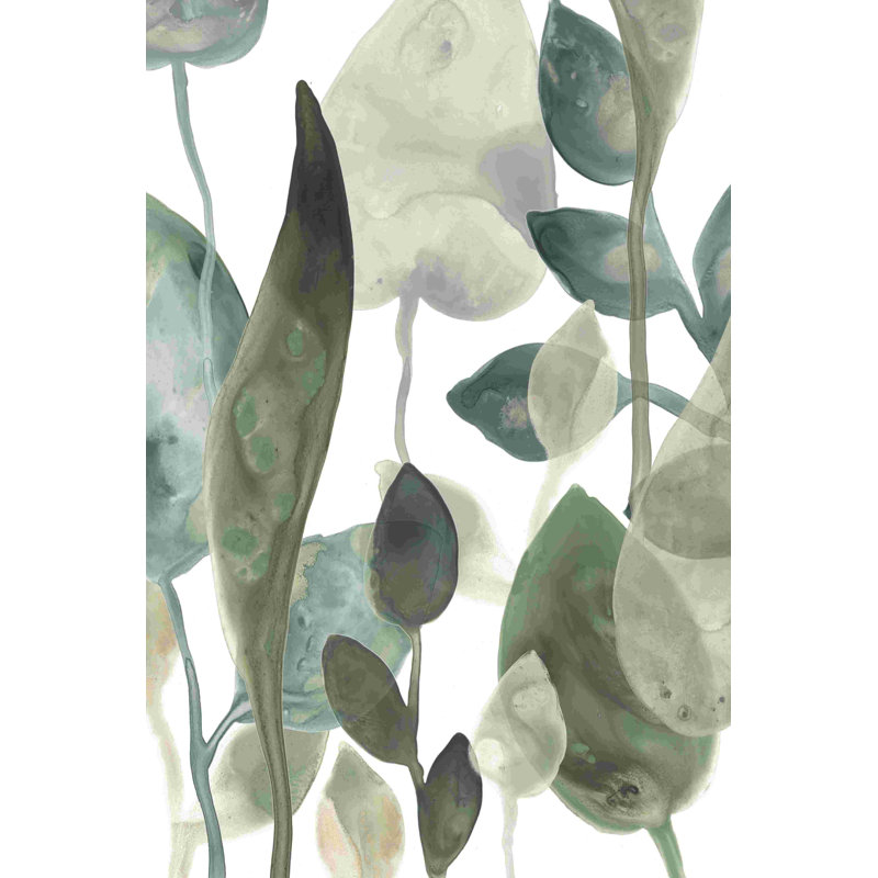 Feuilles d'eau III, H 48 po x l 32 po