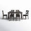 Lashbrook 6 - Person Four Leg Dining Set-1611794777