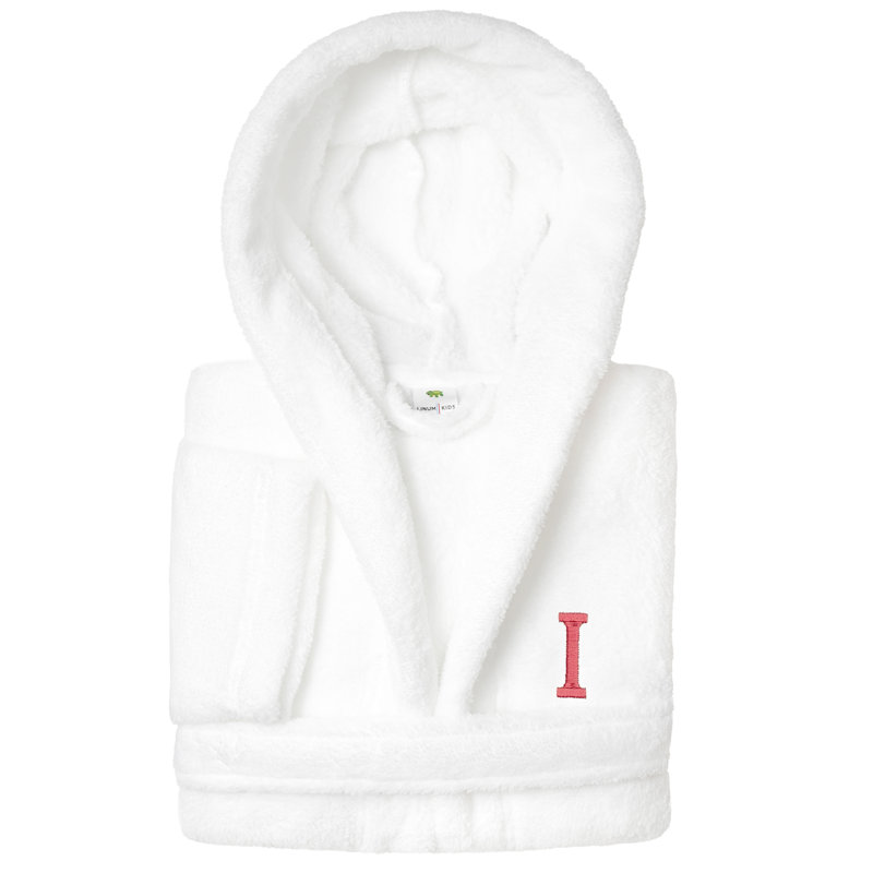Peignoir à capuche double 100% polyester personnalisé, M, I, Rouge