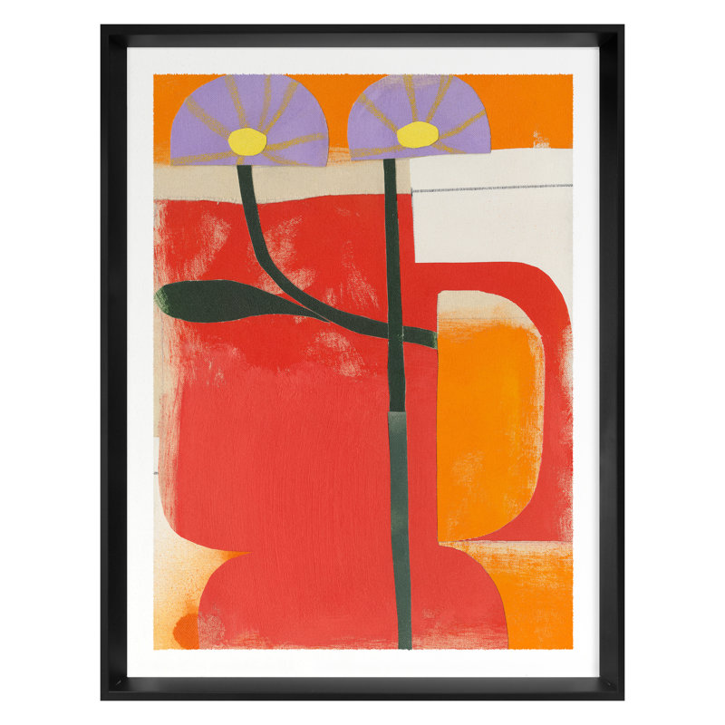 «Fall 2021 Playful Sort 26», impression encadrée sur papier par PC Ngo, Cadre simple noir, H 40 po x l 31 po
