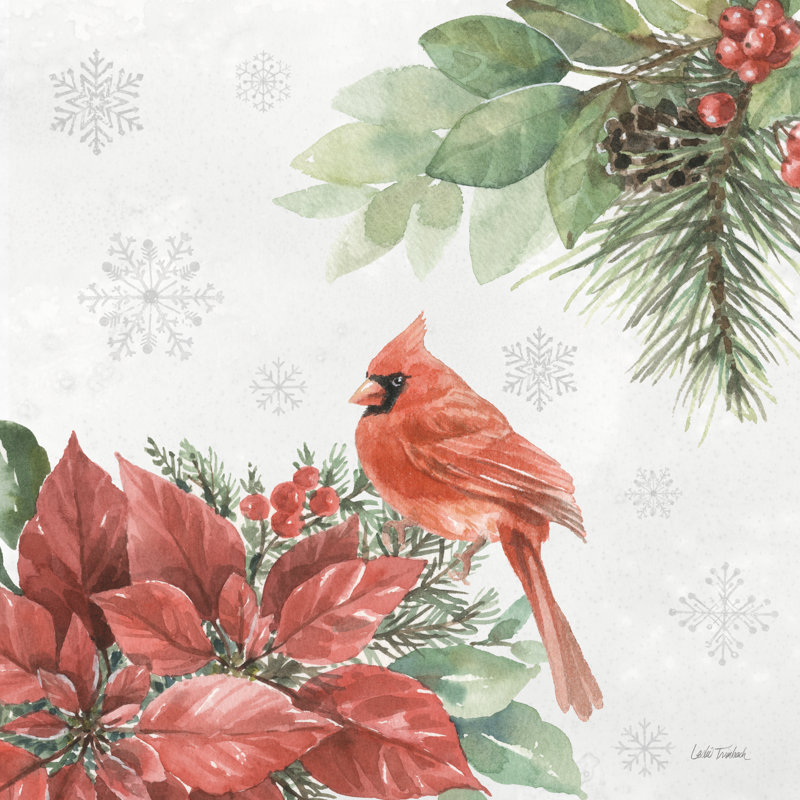 Feathered Festivities III - Imprimé, Imprimé à cadre argenté, Pas de tapis, H 36 po x l 36 po x P 1,25 po