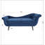 Chaise longue avec accoudoirs à volutes-226889157