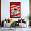Art mural classique audacieux classique Americano Coffee-2072130130
