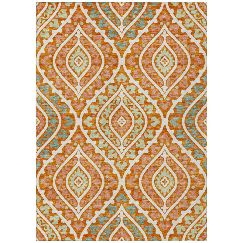 Tapis intérieur / extérieur Alleigha, Rectangle 8 pi x 10 pi