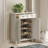 Beige Solid wood Shoe Storage