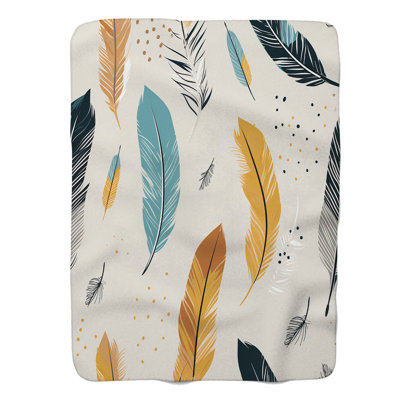 Style à plumes - couverture de qualité supérieure 1 pièce