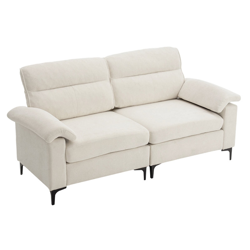 2 Seater Sofa, Beige