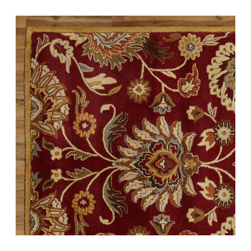 Arden Wool Floral Indoor Rug, Rectangle 10' x 14'