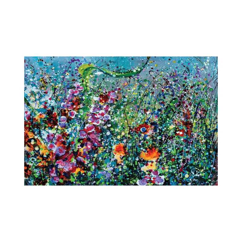 «Whimsical Spring» par Olena Art, reproduction d'art sur toile tendue, H 18 po x l 26 po x P 1,5 po