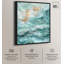 Art abstrait bleu sarcelle -681587527-681587522