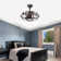 Arlo Caged Ceiling Fan with Lights, Remote Control & Reversible Motor (Bulb Not Included)