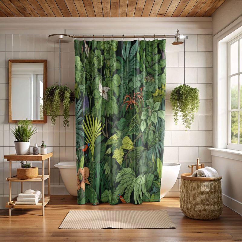 Rideau de douche Sonoma, H 74 po x l 71 po