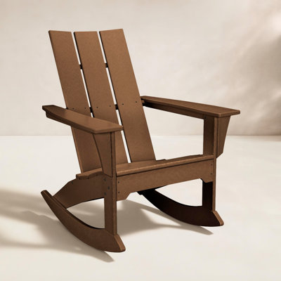POLYWOOD® Modern Rocking Adirondack Chair