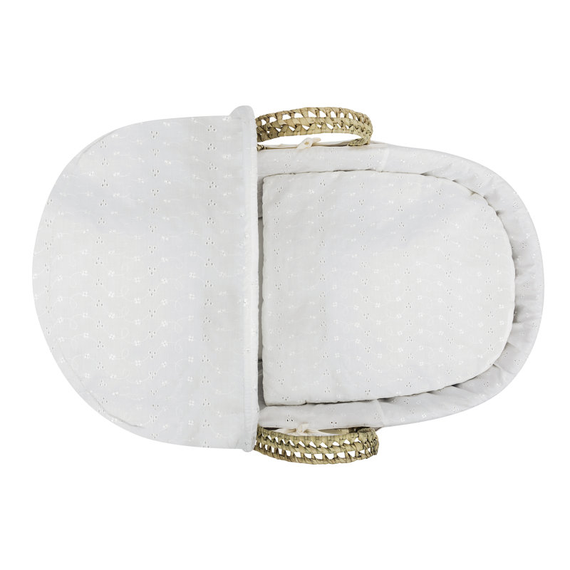 Moses Basket with Bedding with Mattress