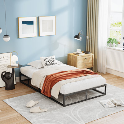 Nazarene 9 Inch Metal Box Spring, Easy Assembly by Alwyn Home