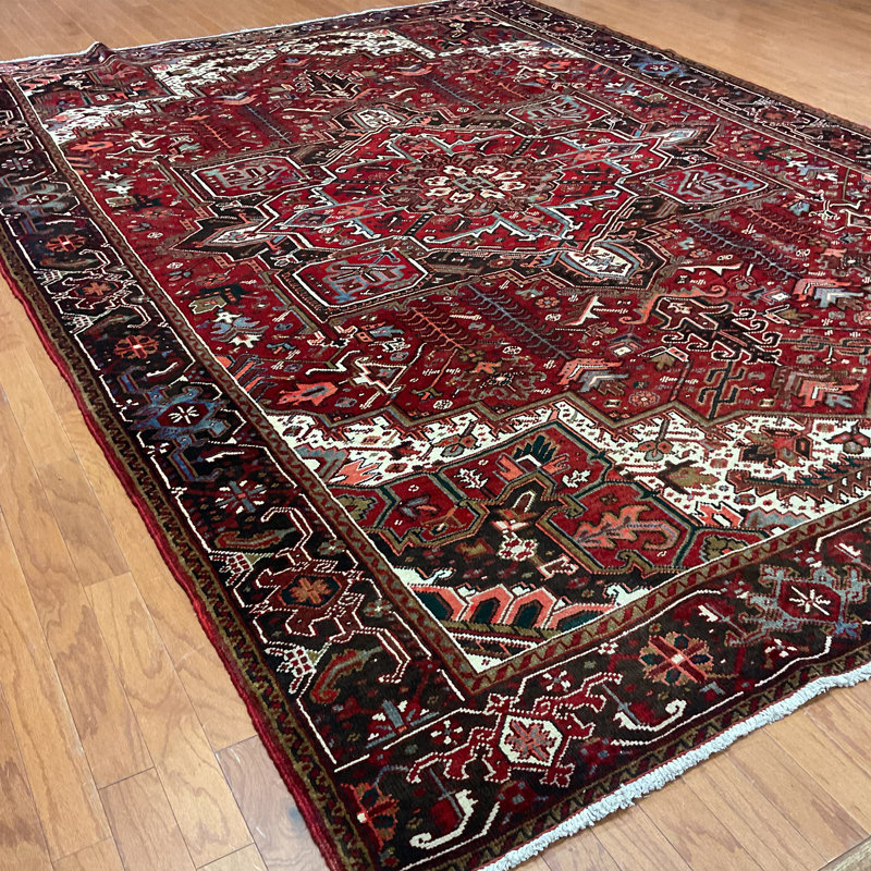 HERAT ORIENTAL Handmade Heriz Wool Rug