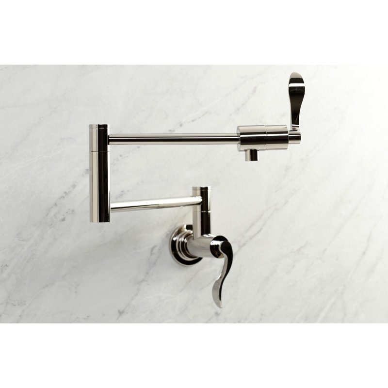 Robinet remplisseur Nuwave, Nickel poli