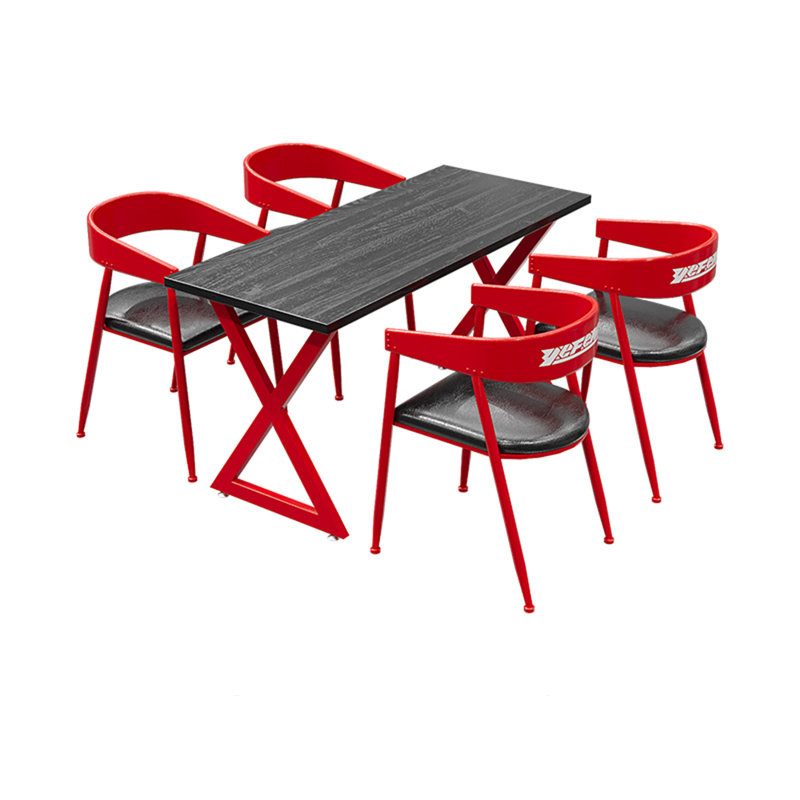 Ensemble de salle à manger rectangulaire Monda, H 29,6 po x L 55,2 po x l 27,6 po