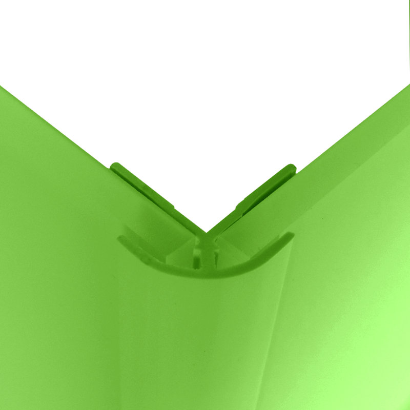 0.8" x 96" Wall Paneling in Green