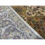 Lamani Wool Oriental Area Rug in Ivory/Blue/Green