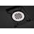 60 in. x 36 in. Alcove Acrylic Shower Base in Glossy Black With Right Drain, Drain Included-115223896