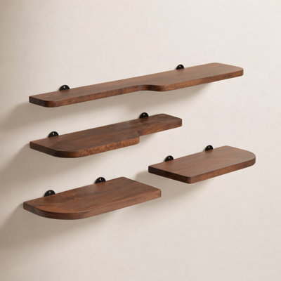 Valetta Set Of 4 Wall Mounted Shelves