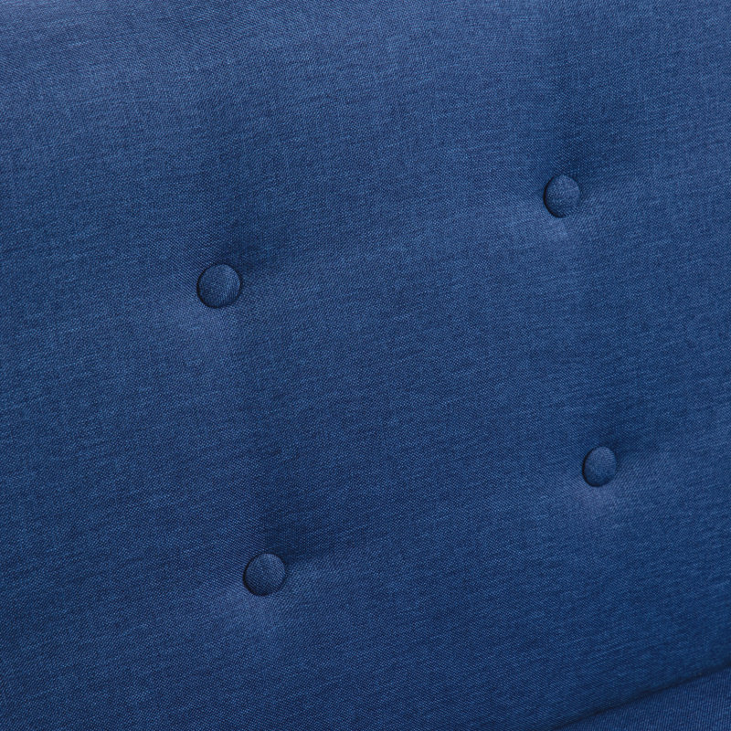 Jaqueze 159.9Cm Square Arms Sofa, Blue