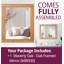 Frazier Solid Wood Rectangle Mirror-17854386